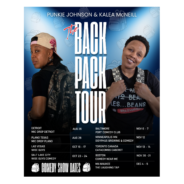 Punkie Johnson & Kalea McNeill at Mic Drop Comedy Plano