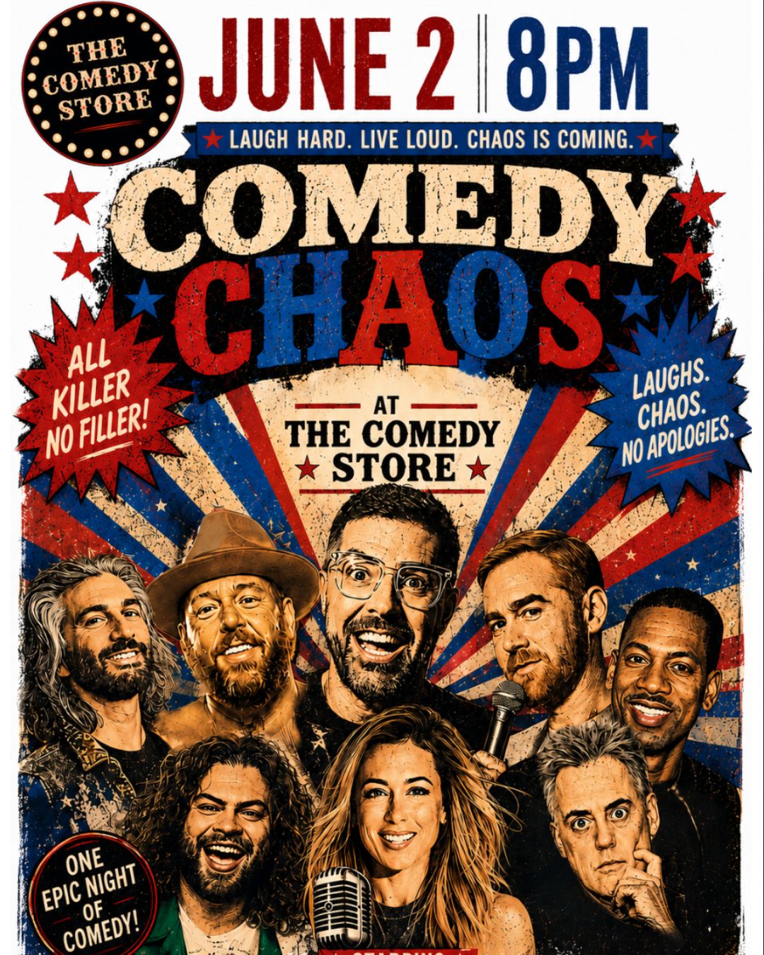 Comedy Chaos at The Comedy Store