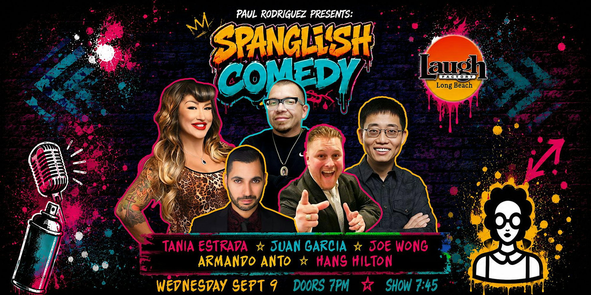 Spanglish at The Laugh Factory Long Beach