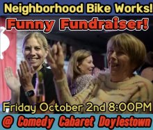 Neighborhood Bike Works Fundraiser at Comedy Cabaret Doylestown
