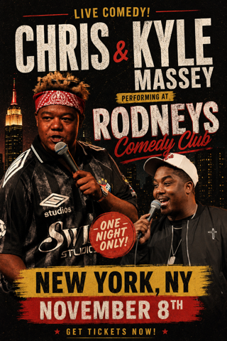 Chris and Kyle Massey Headline at Rodney's New York Comedy Club