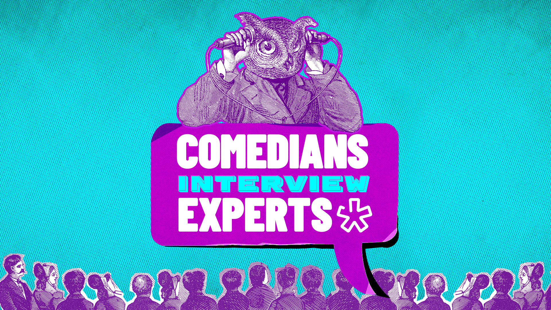 Comedians Interview Experts at Caveat