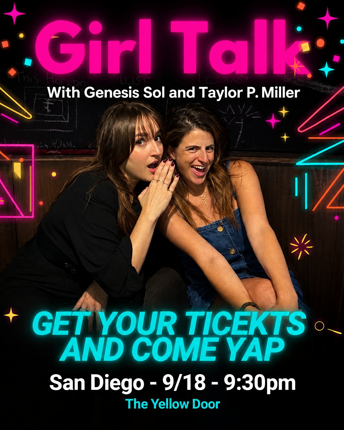 Girl Talk at National Lampoon: The Yellow Door