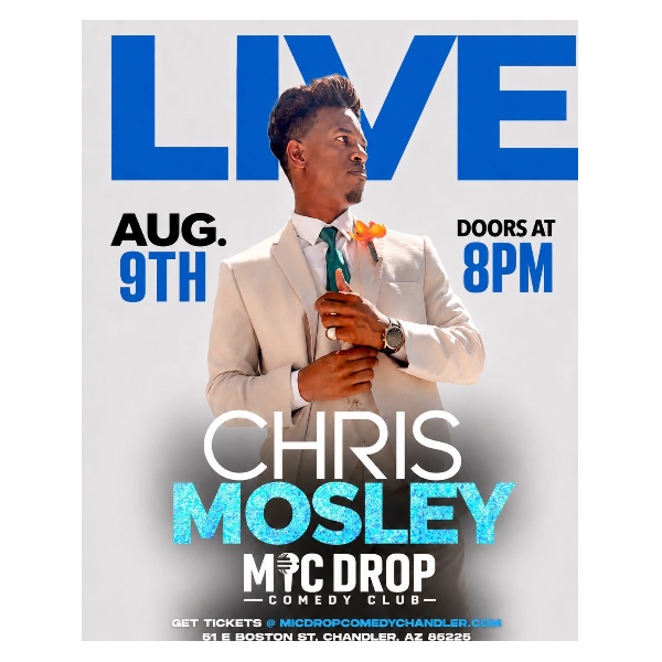 Chris Mosley at Mic Drop Comedy Chandler
