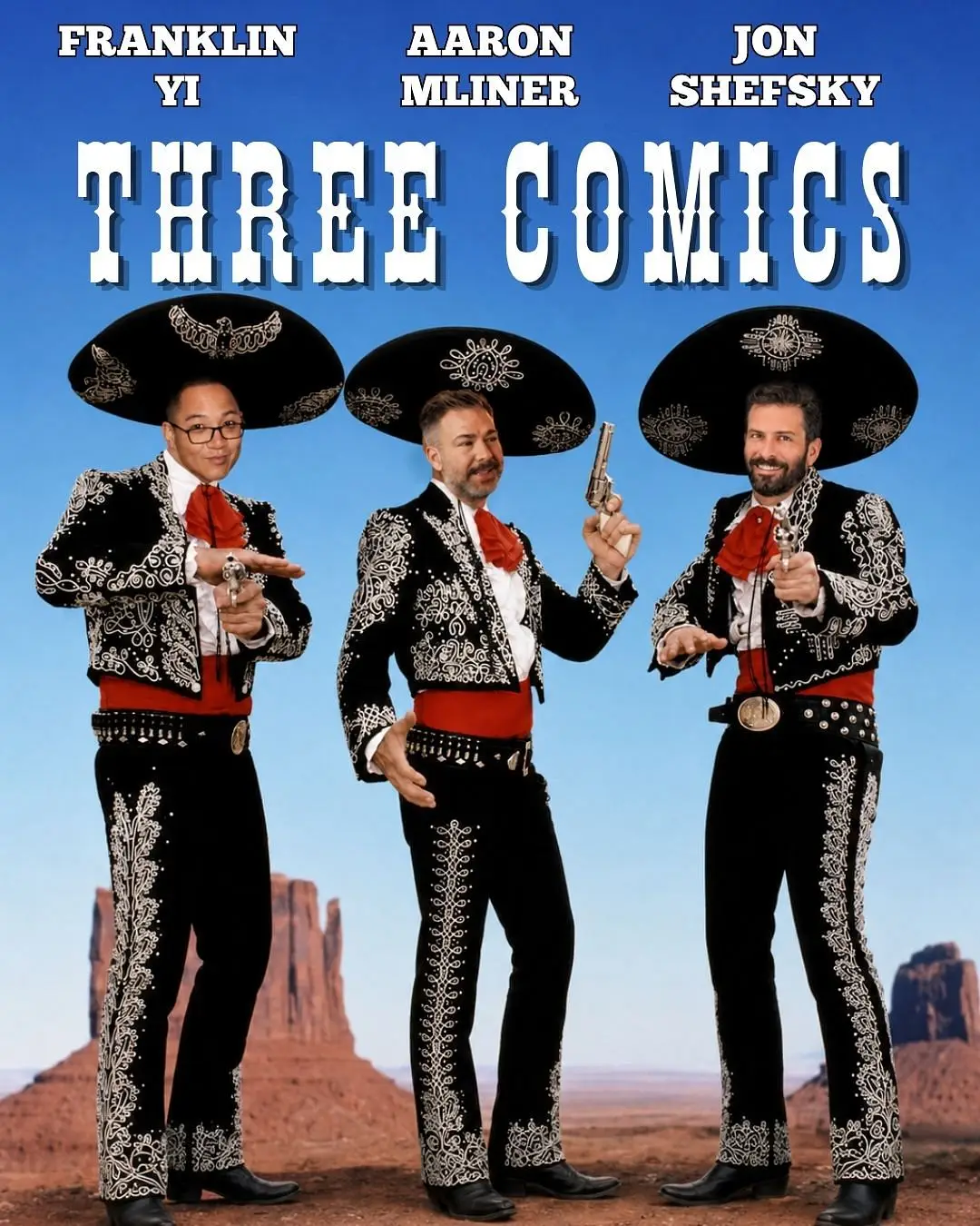 THREE COMICS at The Nitecap