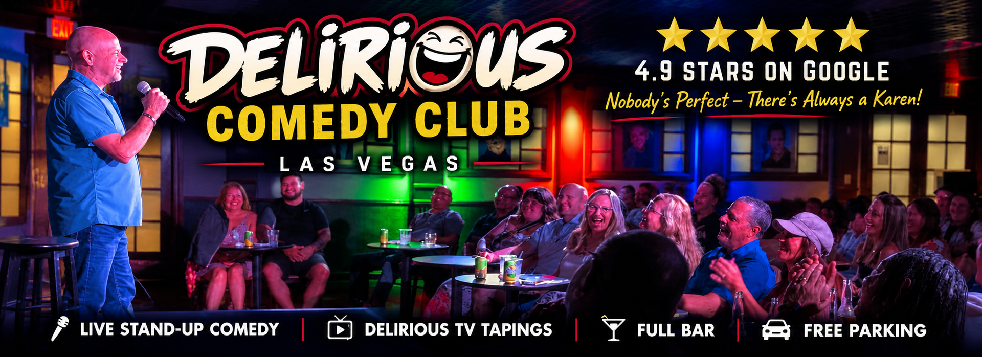 Delirious TV Taping at Delirious Comedy Club