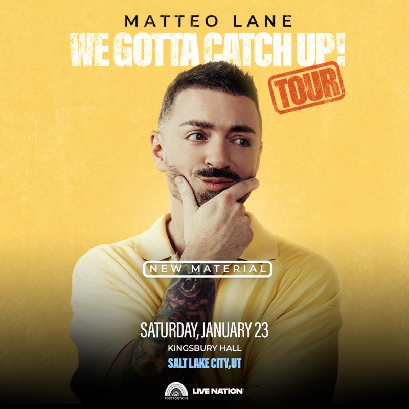 Matteo Lane at Kingsbury Hall