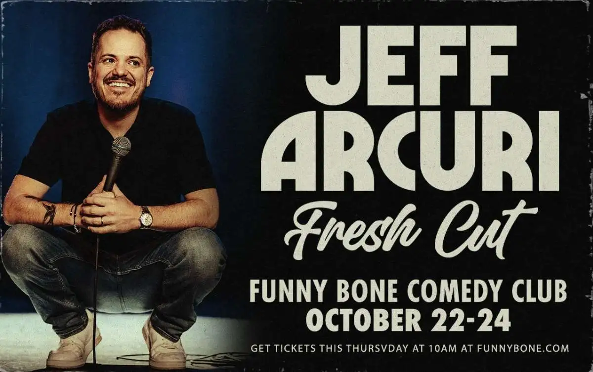 Jeff Arcuri: Fresh Cut at Orlando Funny Bone Comedy Club