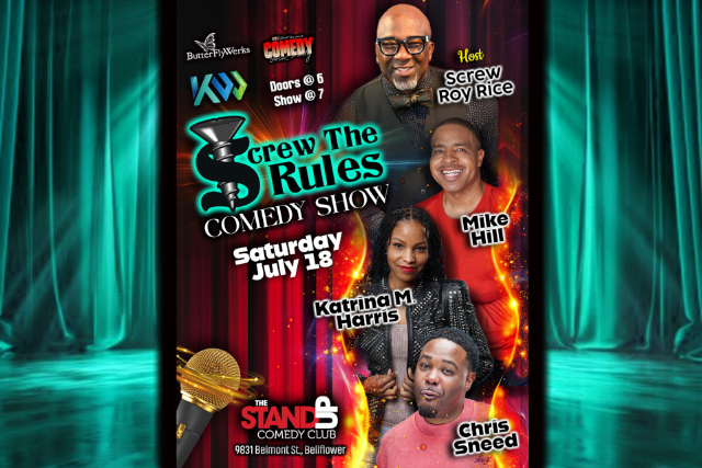 Screw The Rules Comedy Show at The Stand Up Comedy Club
