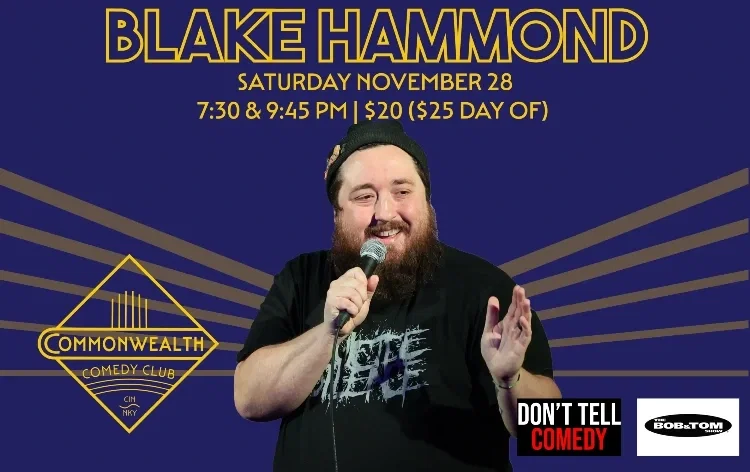 Blake Hammond at Commonwealth Comedy Club