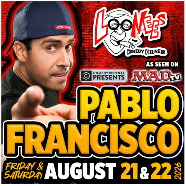Pablo Francisco at Loonees Comedy Corner