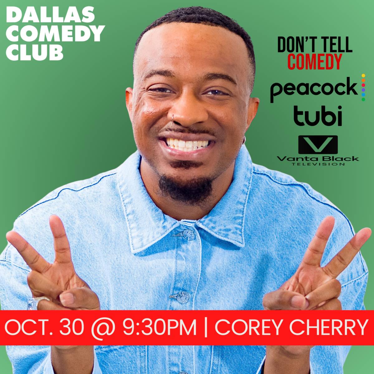 Corey Cherry: I Need a Tour at Dallas Comedy Club