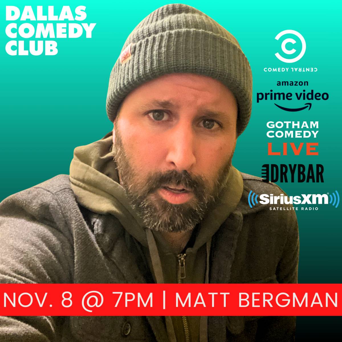 Matt Bergman at Dallas Comedy Club