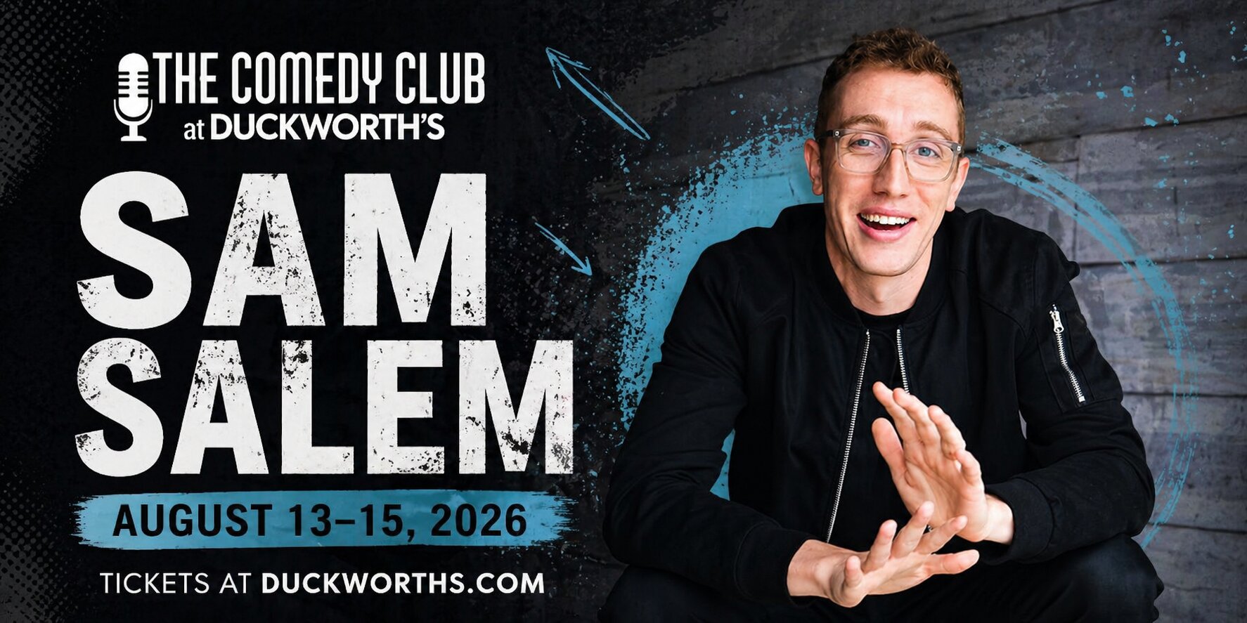 Sam Salem at The Comedy Club at Duckworth's