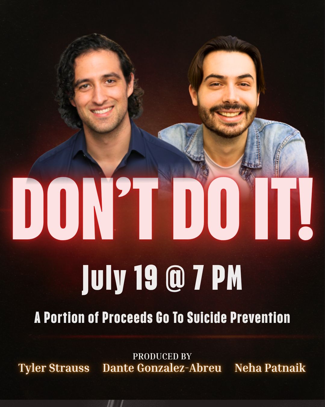 DON'T DO IT! at The Comedy Store