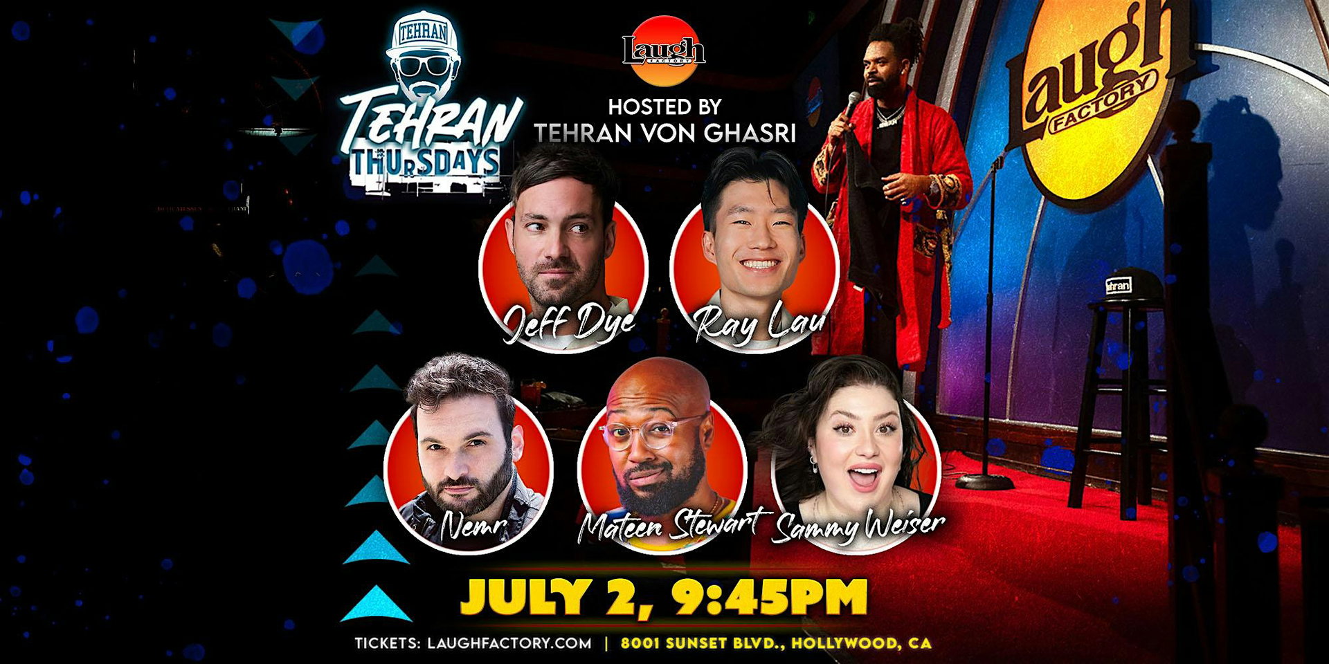 Tehran Thursdays at The Laugh Factory Hollywood