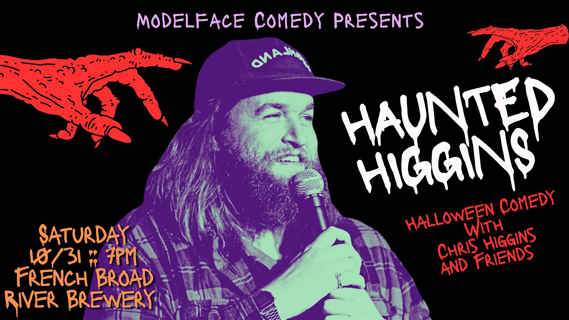 Haunted Higgins at Modelface Comedy